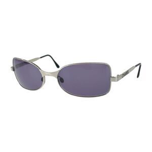 Chanel Vintage Silver Purple Metal 07800 45002 Sunglasses Men's 506645